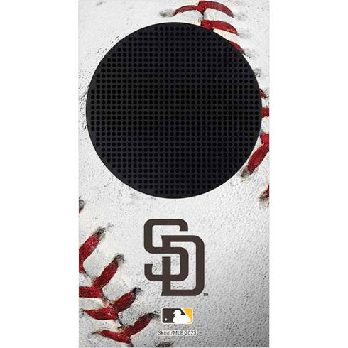 MLB San Diego Padres Game Ball Xbox Series S Console Skin